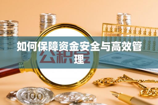 高港如何保障资金安全与高效管理