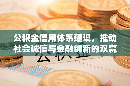 高港公积金信用体系建设，推动社会诚信与金融创新的双赢之道