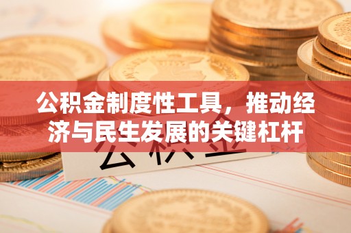 高港公积金制度性工具，推动经济与民生发展的关键杠杆