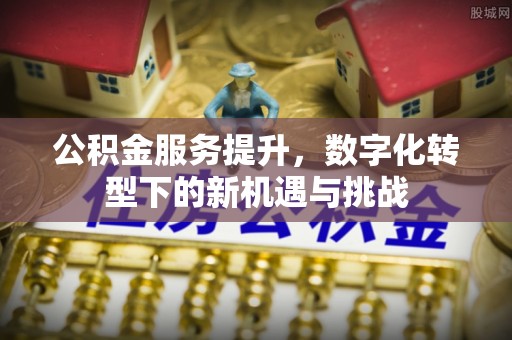 高港公积金服务提升，数字化转型下的新机遇与挑战