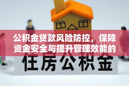高港公积金贷款风险防控，保障资金安全与提升管理效能的多维度探索