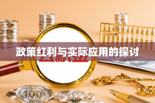 高港政策红利与实际应用的探讨