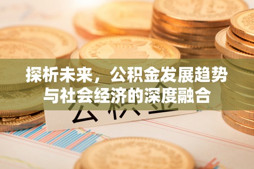 高港探析未来，公积金发展趋势与社会经济的深度融合
