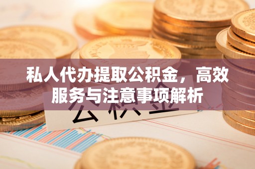 高港私人代办提取公积金，高效服务与注意事项解析