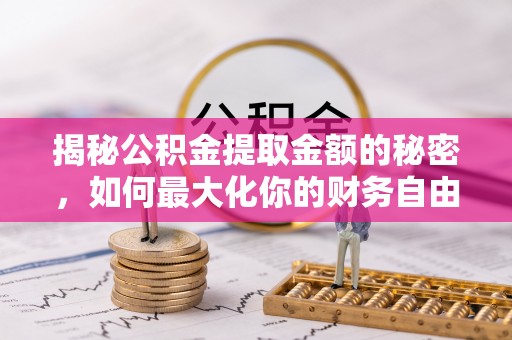 高港揭秘公积金提取金额的秘密，如何最大化你的财务自由