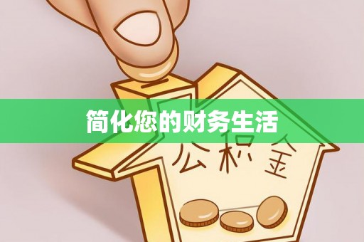 高港简化您的财务生活